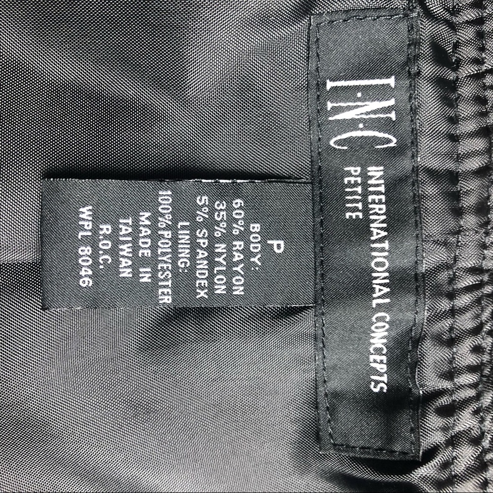 INC International Concepts Ruffled Ponte Jacket - Picture 10 of 12